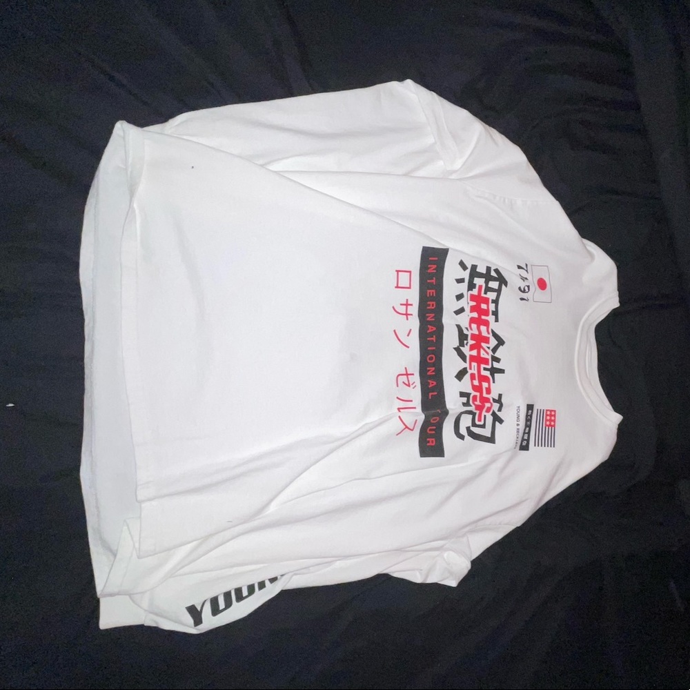 young and reckless long sleeve tee size XL